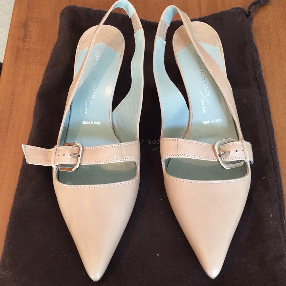 Sigerson Morrison sling back shoes never worn